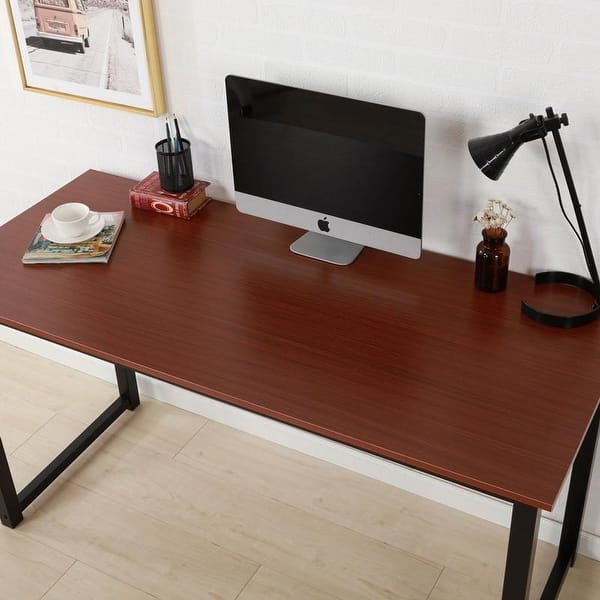Shop Wood Office Study Rectangular Dining Table Computer Desk