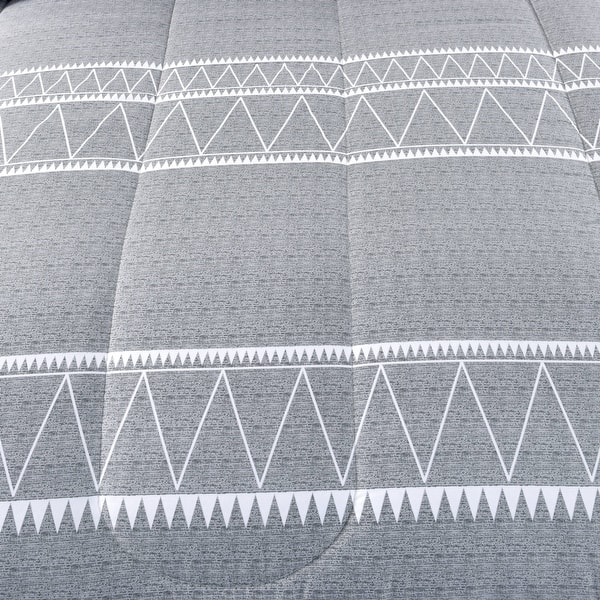Shatex Kids 2 Piece Geometric Comforter Set