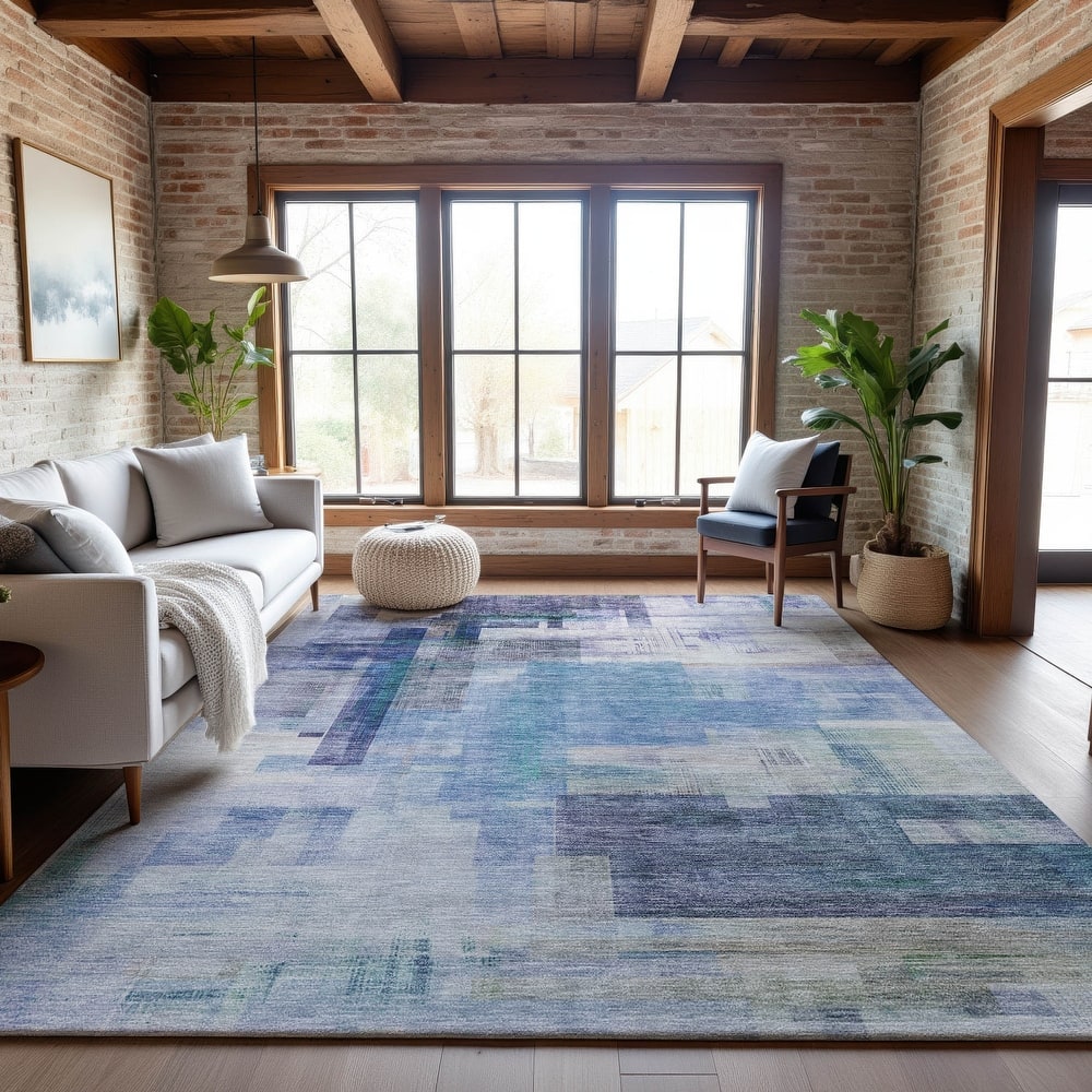 Premium Washable Super Soft Modern Abstract Mayfield Rug