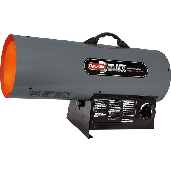 Dyna-Glo Delux RMC-FA125DGD 70000 - 125000 BTU LP Forced Air Heater - grey