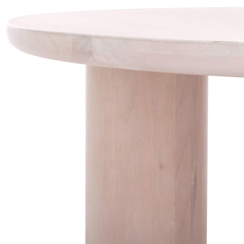 SAFAVIEH Home Mork 3-Leg Round Top Coffee Table - 40Wx40Dx18H