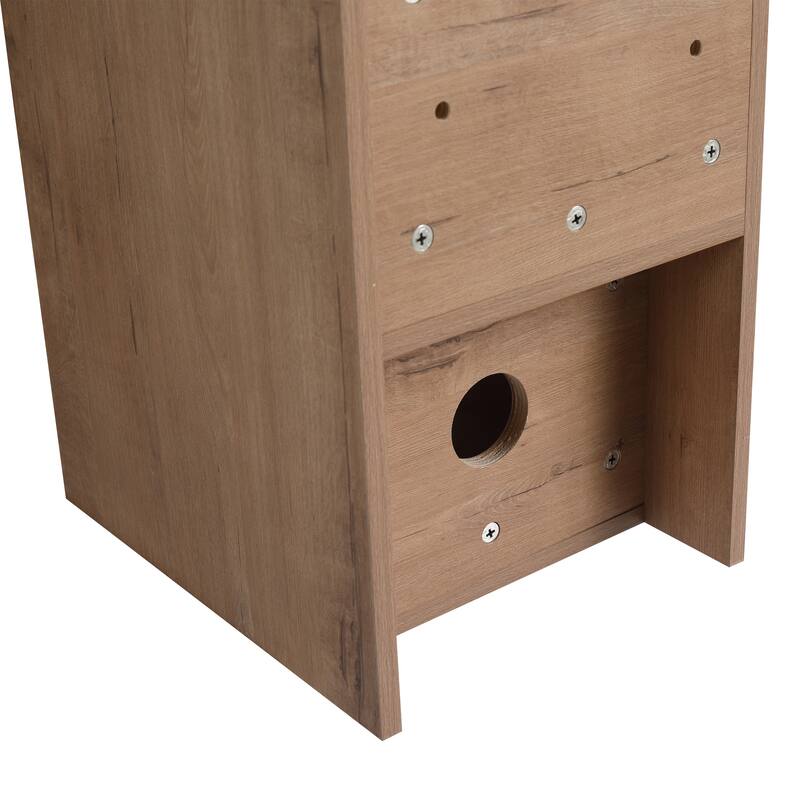 Floating Bathroom Vanity with Sink, Wall-Mounted Bathroom Storage Cabinet, Vanity Cabinet & Ceramic Sink Set