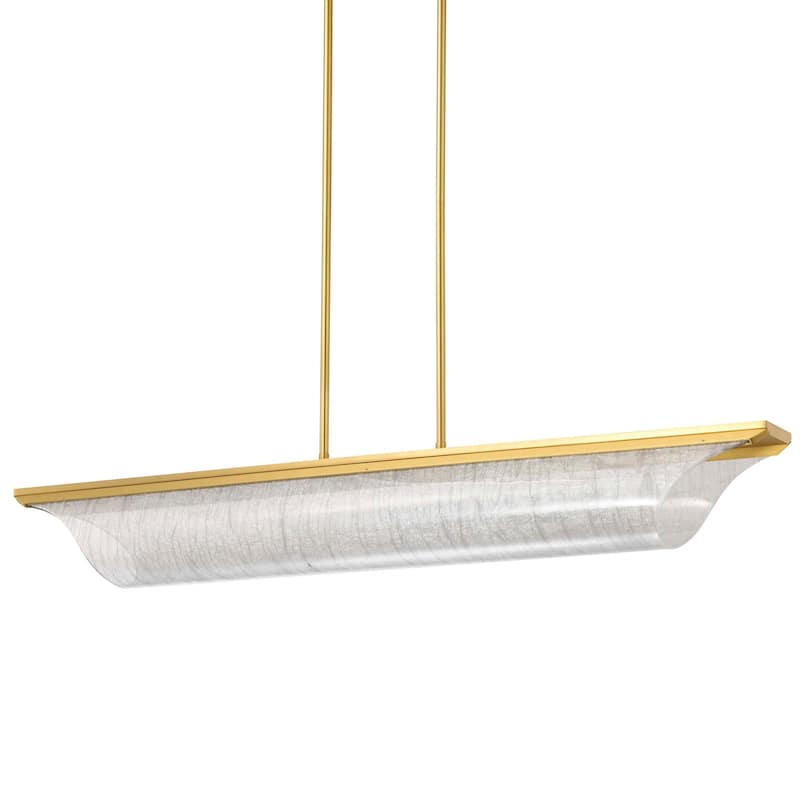 Nuvo Lighting 62/2411 Idris 41" Wide Linear LED Pendant - Vintage Brass