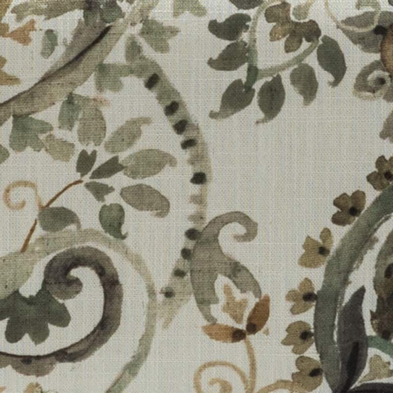 Arlette Contemporary Floral Manual Swivel Recliner with Tufted Back and Angle Adjustment Button