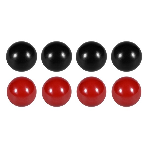 10 Pcs Thermoset Ball Knob M8 Female Thread Machine Handle 32mm Diameter Red 