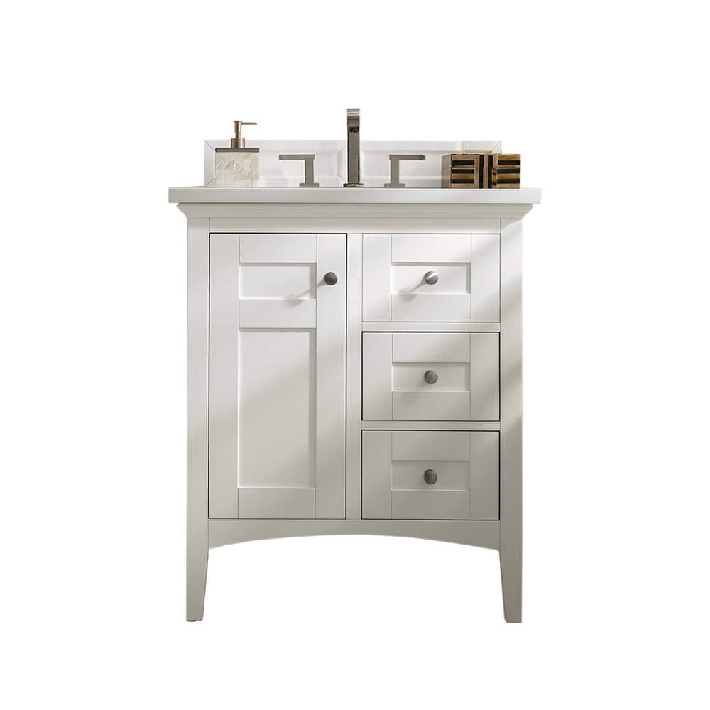 James Martin Vanities 527-V30-3WZ Palisades 30" Free Standing Single
