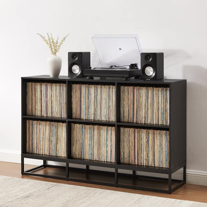 Crosley Enzo 6 Cube Record Storage Media Stand