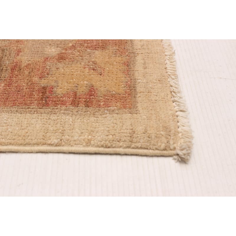 ECARPETGALLERY Hand-knotted Chobi Finest Ivory Wool Rug - 7'10 x 9'6