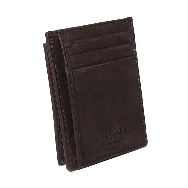leather credit card wallet