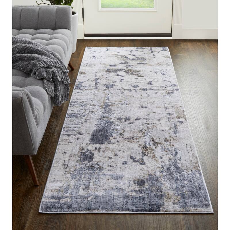 Grand Bazaar Corben Machine Made Abstract Transitional Area Rug