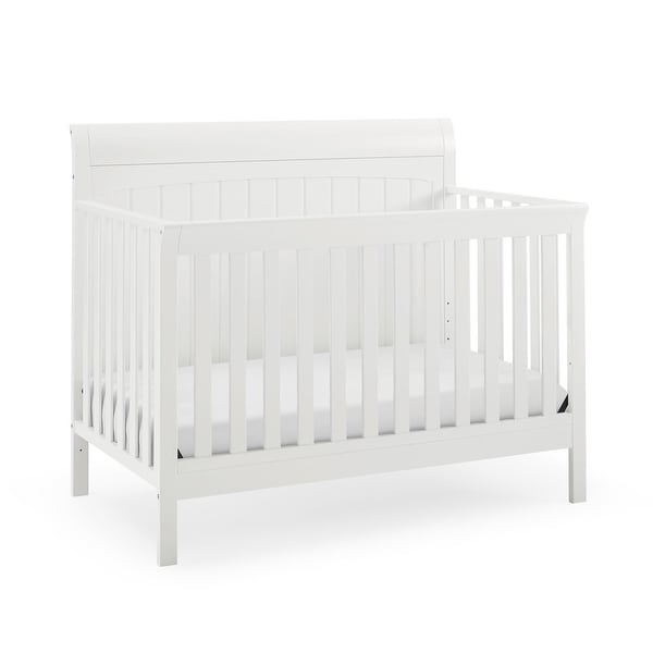 walnut sleigh cot bed