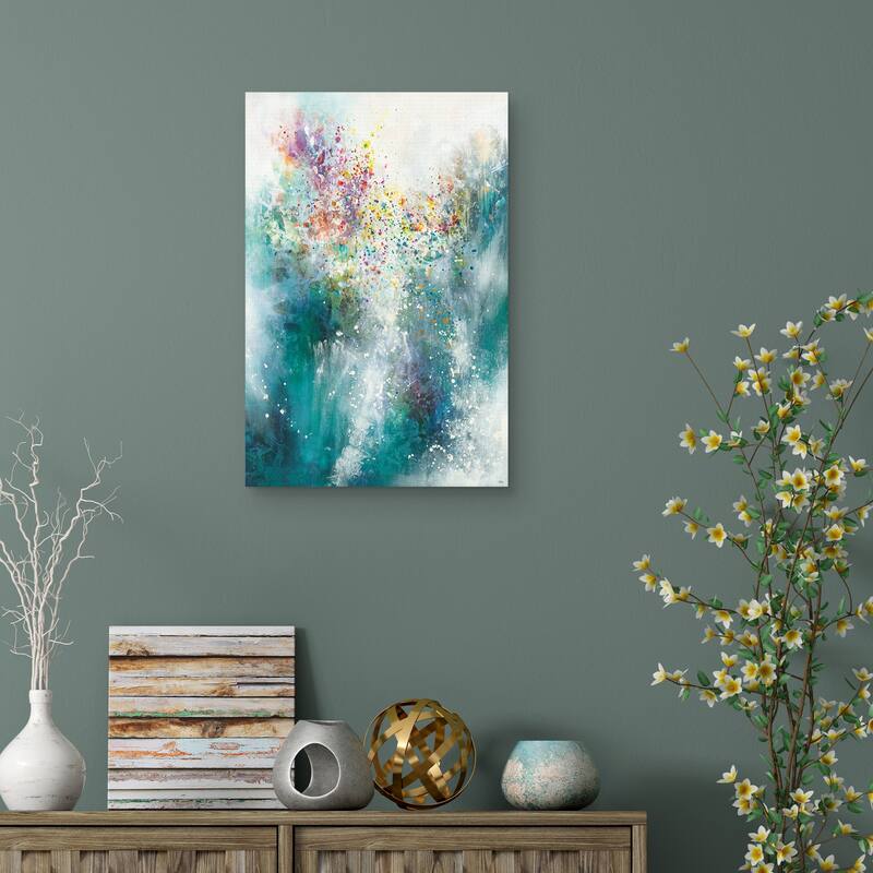 Luminous Drift by K. Nari Canvas Art Print