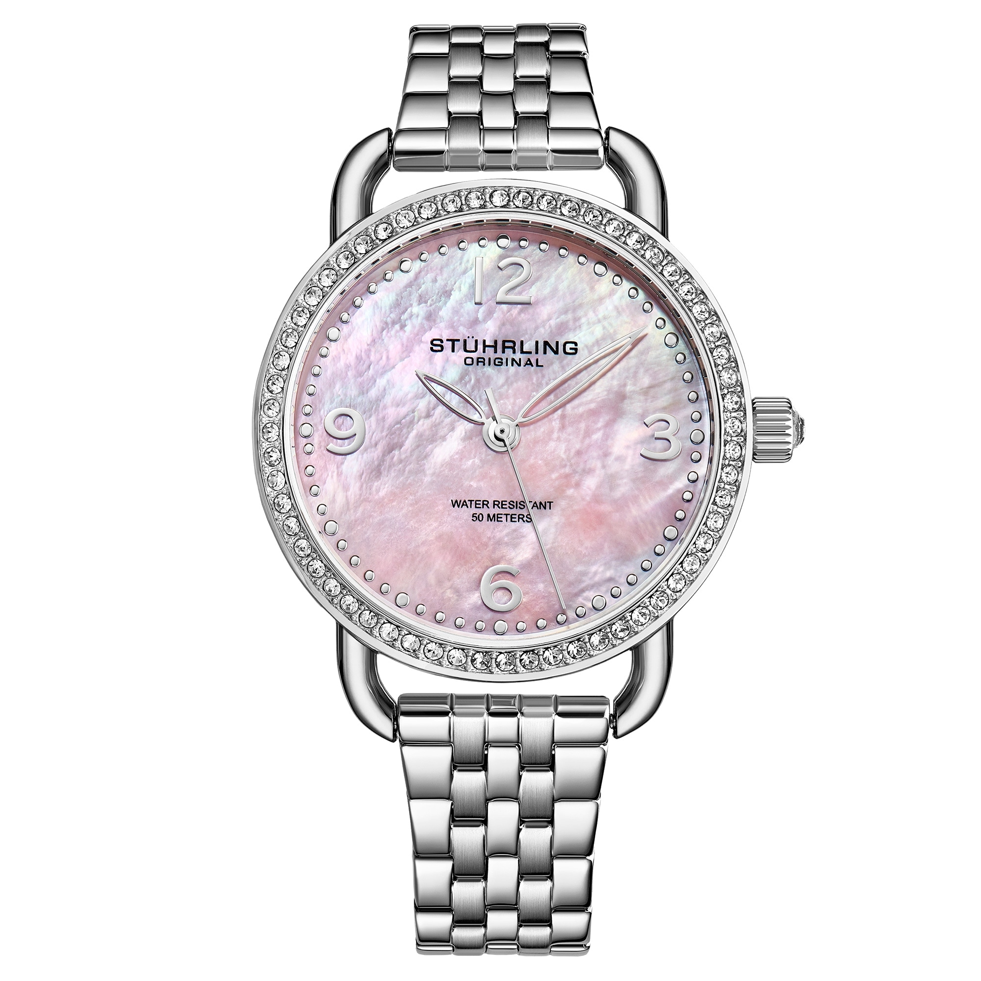 Stuhrling Original Pearl Symphony 3955 Quartz 38mm Watch