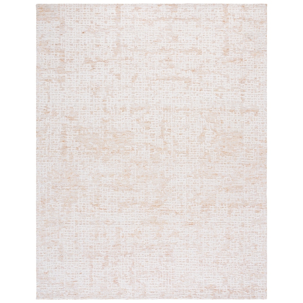 SAFAVIEH Handmade Ebony Marcijona Modern Contemporary Wool Rug