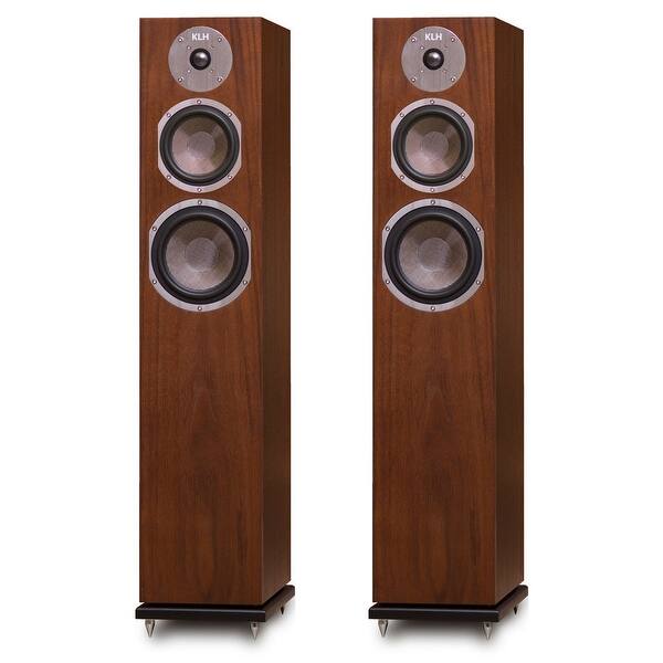 Shop Klh Quincy Floorstanding Speakers Pair Free Shipping