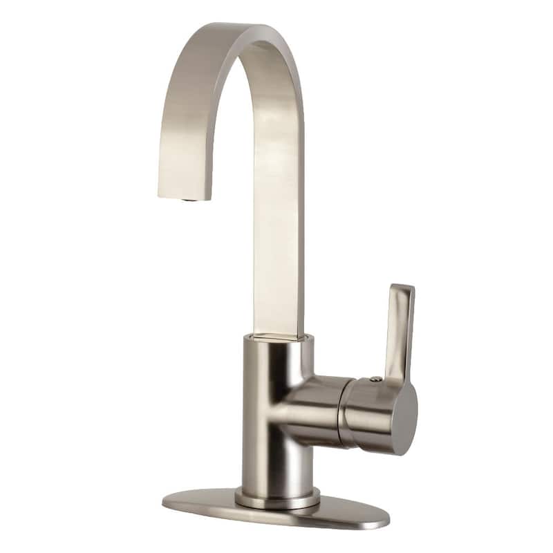 Kingston Brass Continental 1.75 GPM Single Hole Bar Faucet - Brushed Nickel