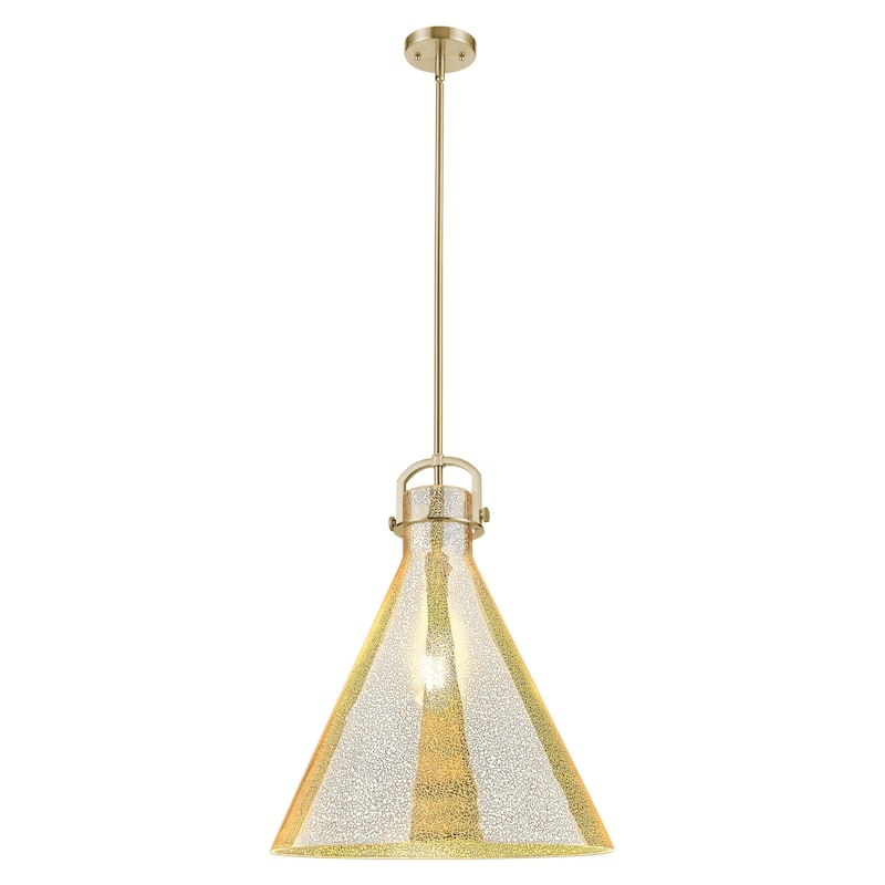 Innovations Lighting 410-1SL-G411-18ME Newton Cone 18" Wide Pendant