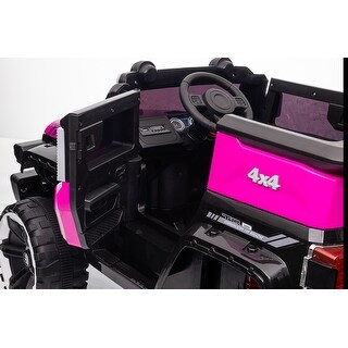 12V Ride-On Car for Kids with Remote Control, Music Board, and Soft Start