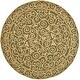 preview thumbnail 97 of 128, Safavieh Hand-hooked Chelsea Cherrelle Country Oriental Wool Rug 5'6" - Light Green - Runner/Round