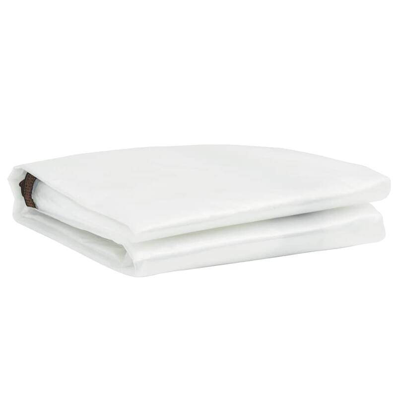 vidaXL Plant Cover Transparent with black edges Polyethylene