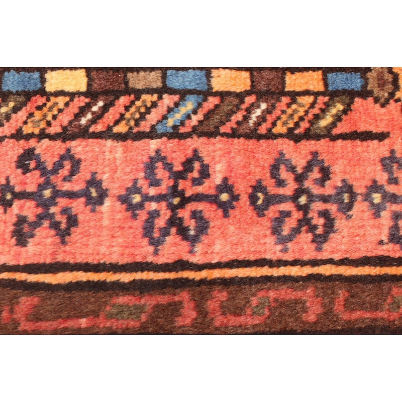 ECARPETGALLERY Hand-knotted Andelz Red Wool Rug - 4'2 x 6'4