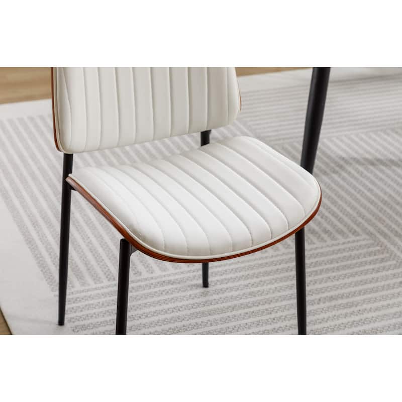 Mid Century Modern Dining Chairs Set of 2