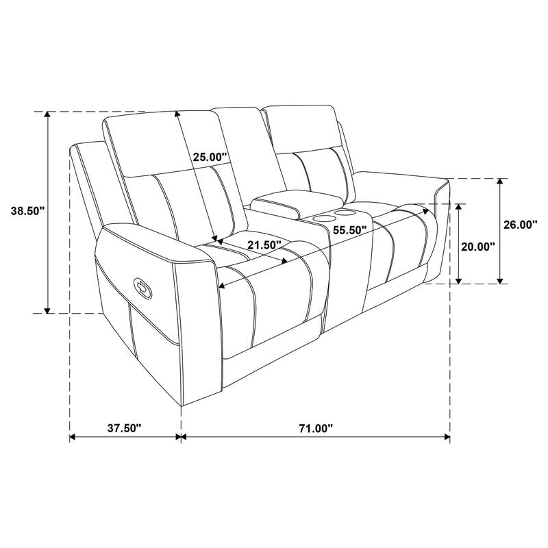 Brentwood Upholstered Reclining Sofa Set