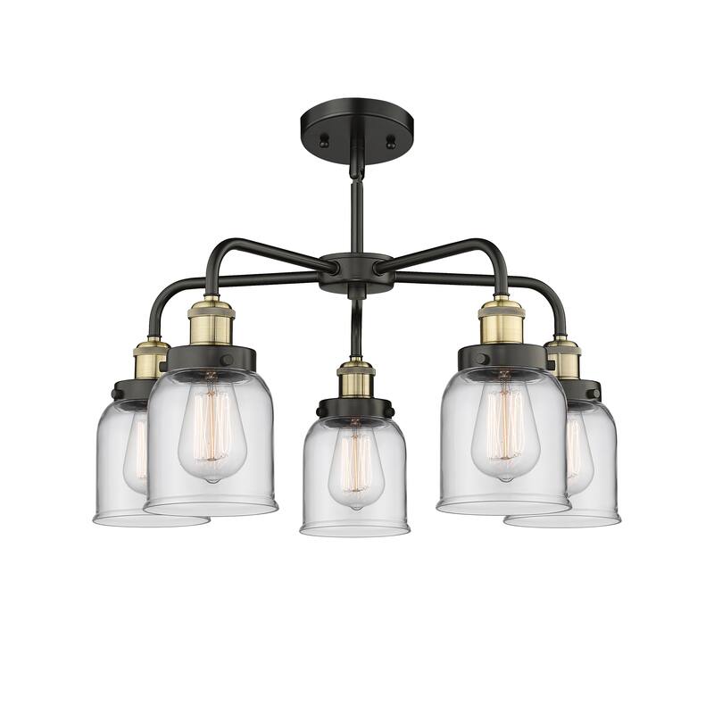 Innovations Lighting Bell - 5 Light 23" Stem Hung Chandelier