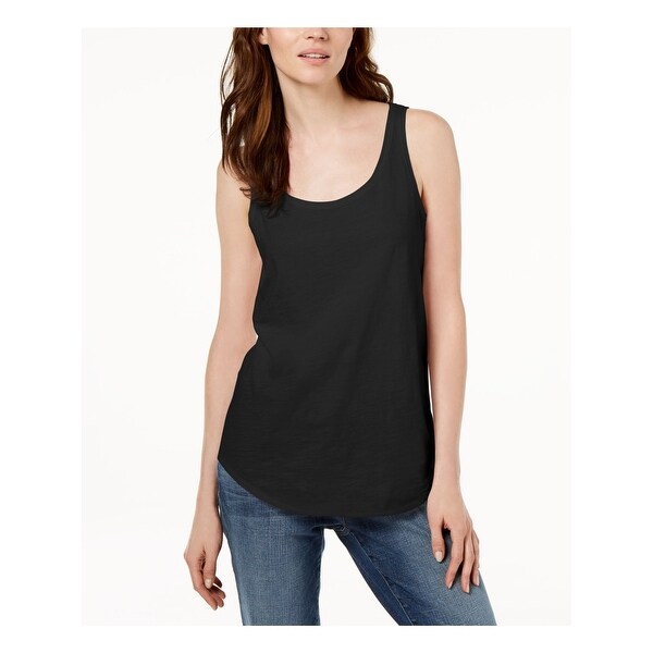 eileen fisher black tank top