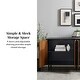 preview thumbnail 4 of 31, Middlebrook Cassandra 58-inch Mid-Century Modern 4-Door Buffet