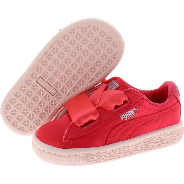 puma sneaker with ribbon