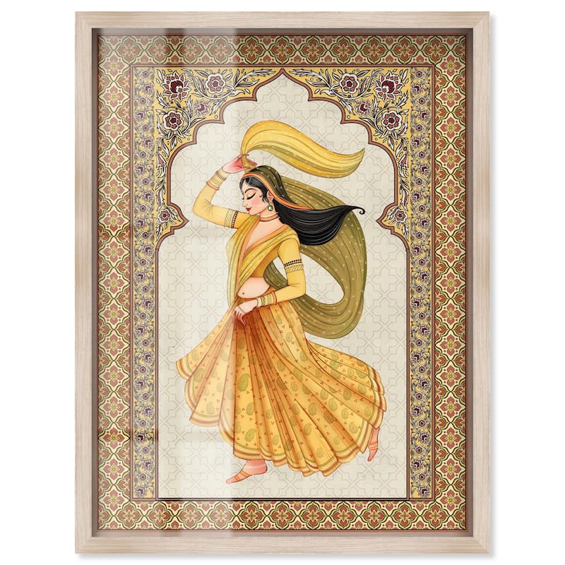 Dancing Princess Shadowbox by Art Remedy - Natural - 20" x 24"
