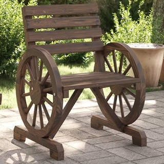 vidaXL Patio Chairs Outdoor Garden Seating Furniture 4 Pcs Solid Wood ...