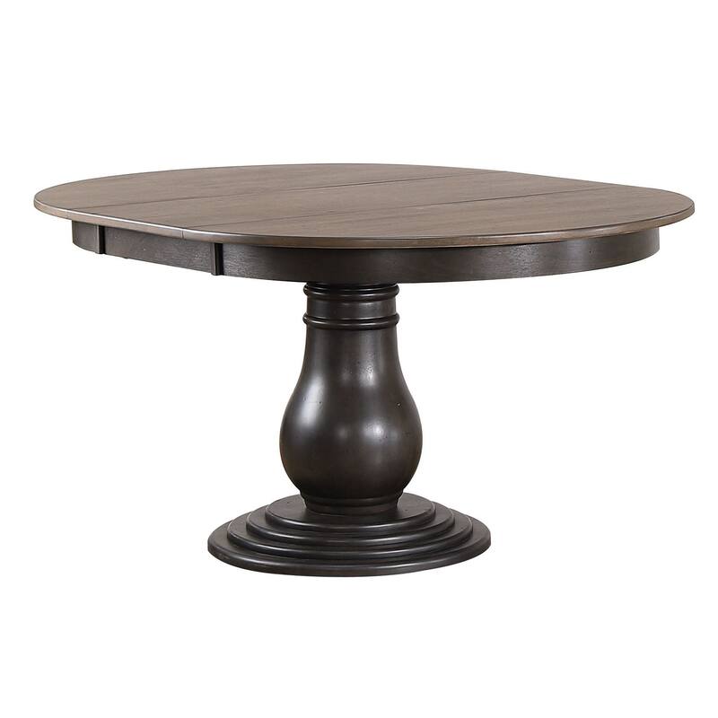 Antiqued Grey Transitional X-Back 7-Piece Bella Set X-Back 7-Piece Bella Dining Set
