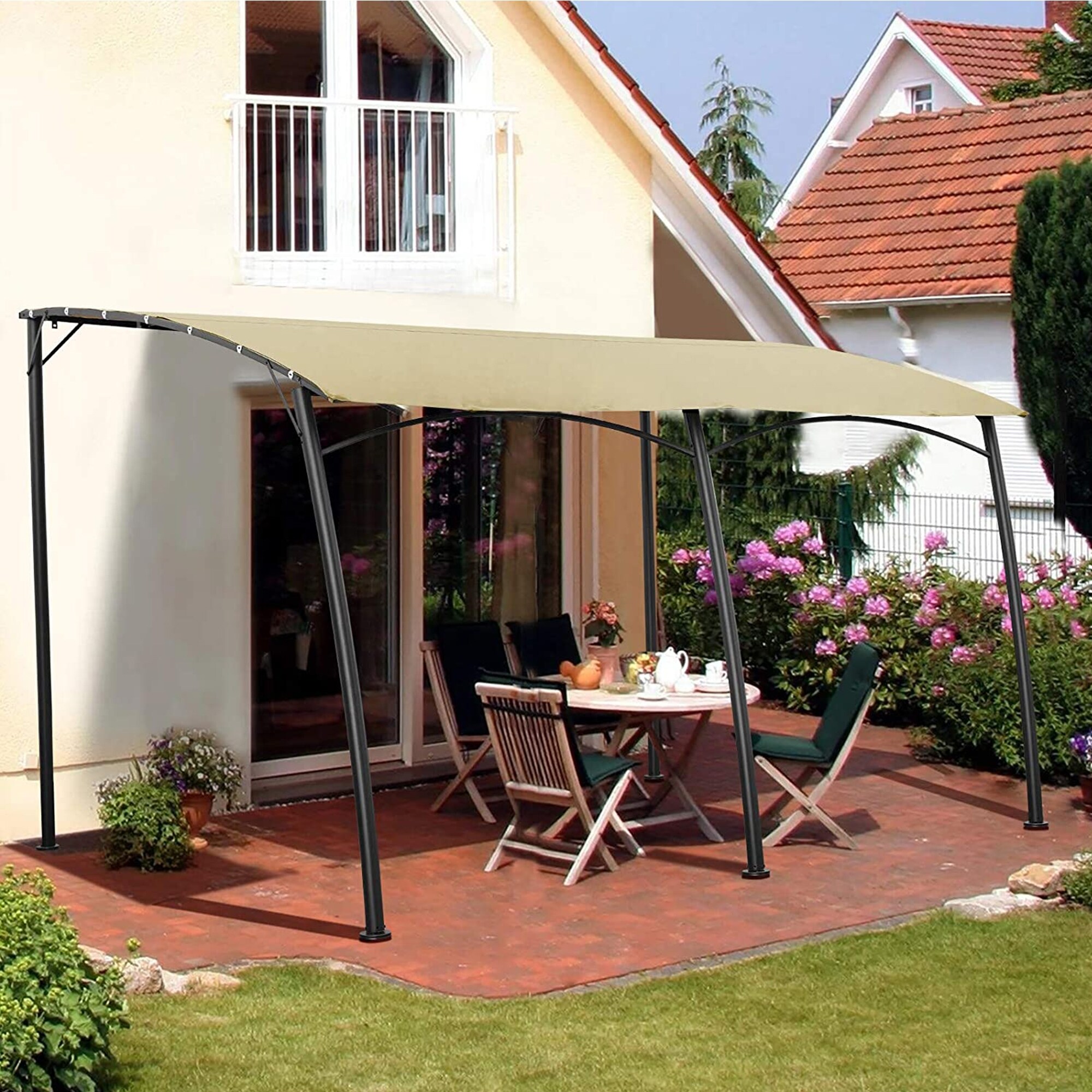 Wall canopy for garden top