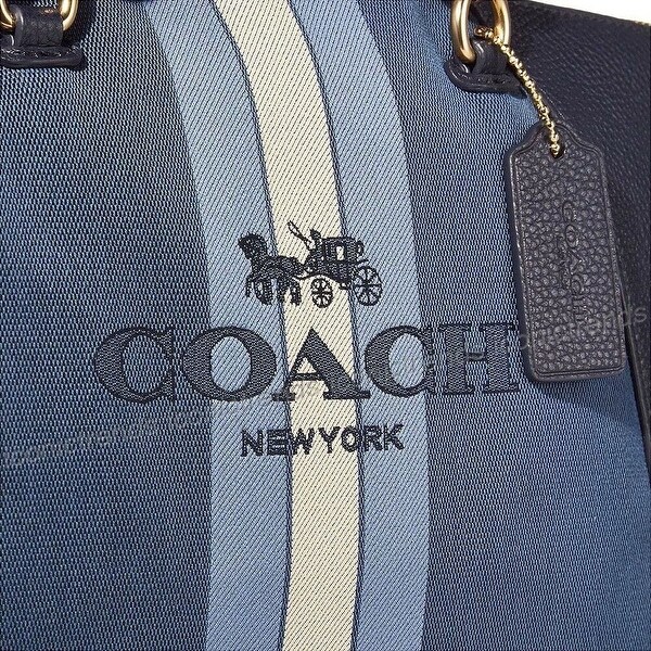 coach denim prairie satchel