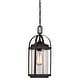 preview thumbnail 1 of 7, Westinghouse Grandview One-Light Outdoor Pendant - 1-Light Oil Rubbed Bronze with Highlights