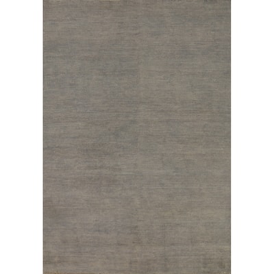 Modern Gabbeh Oriental Area Rug Handmade Wool Carpet - 5'4" x 7'8"