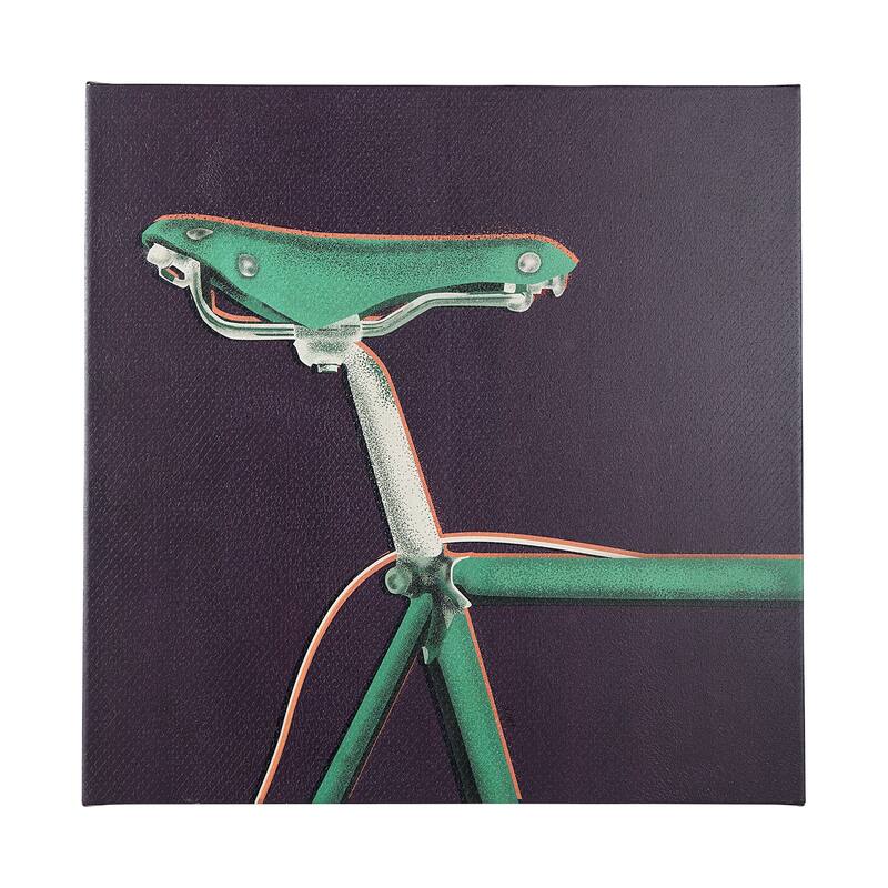 Bike Saddle III (44 x 44) Canvas Art Print - Large