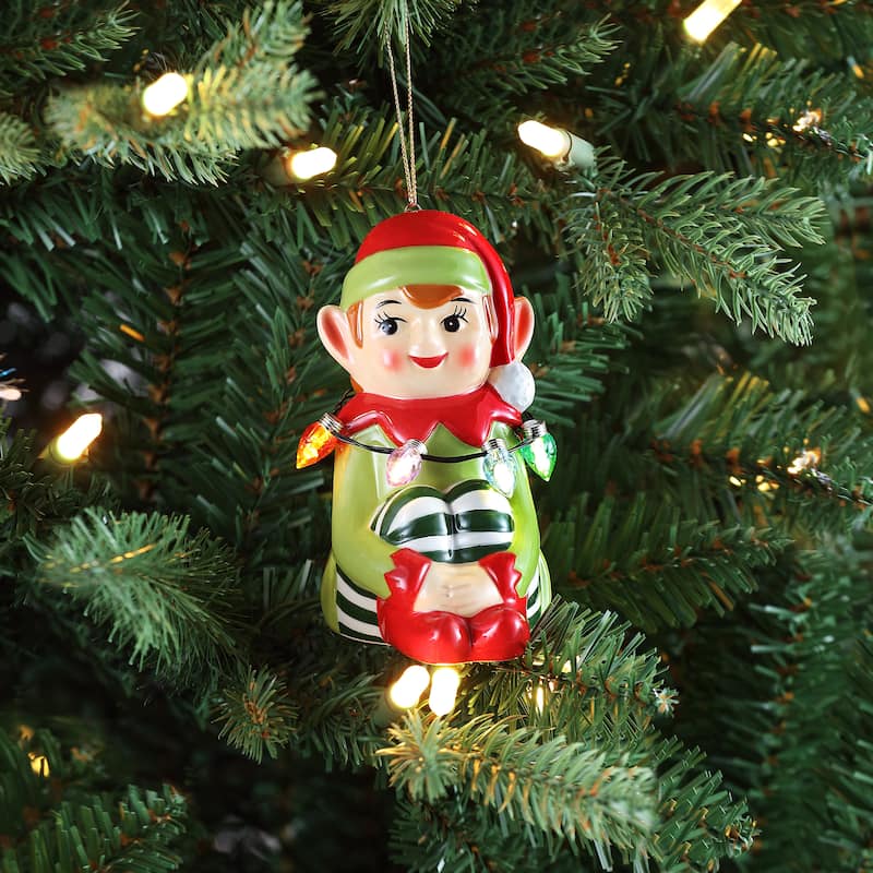 Mini Nostalgic Ceramic Figure - Elf
