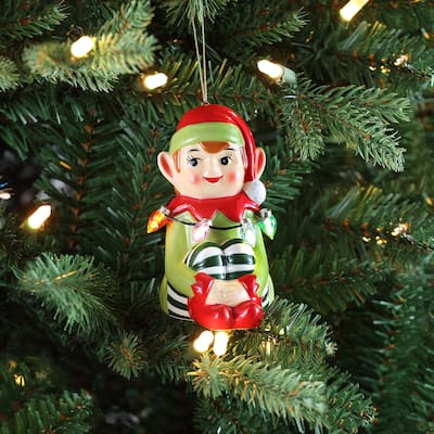 Mini Nostalgic Ceramic Figure - Elf