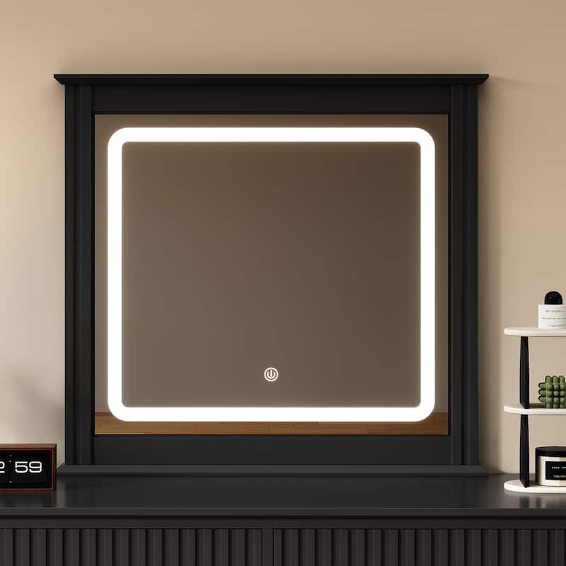 Smart LED Vanity Mirror with 3-Color Light