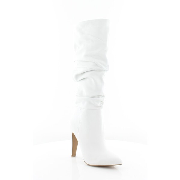 steve madden white buckle boots