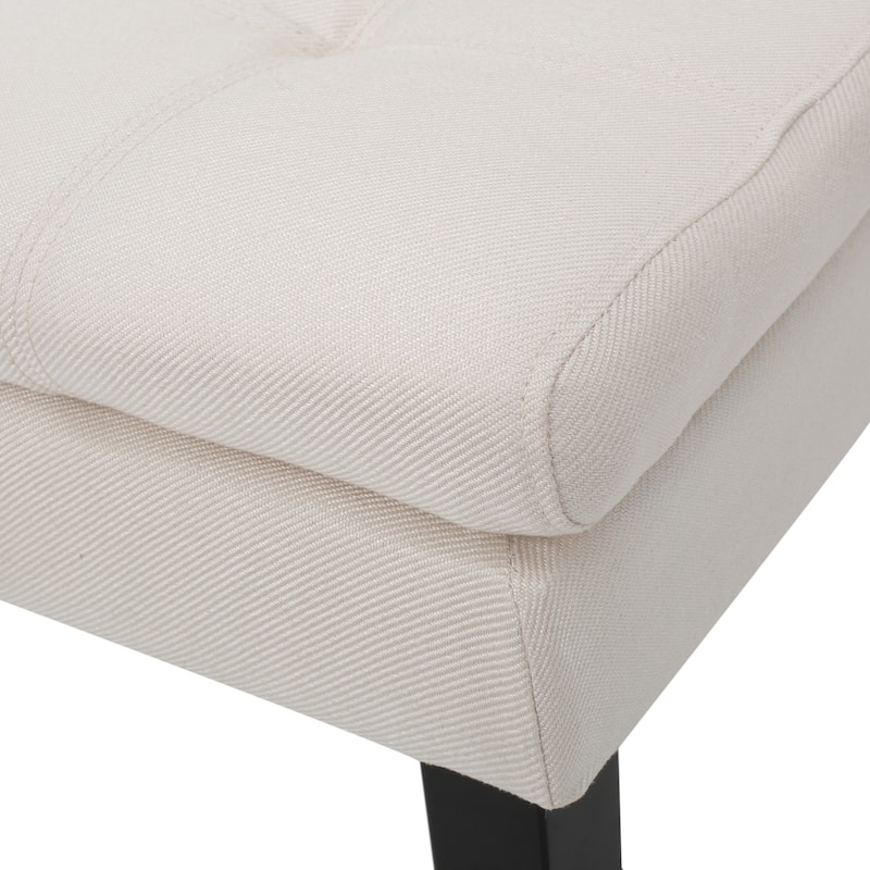 Dining Room Furniture - Beige Fabric Upholstered Dining Chairs