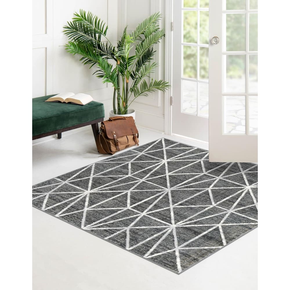 Contemporary Ahora Collection Area Rug