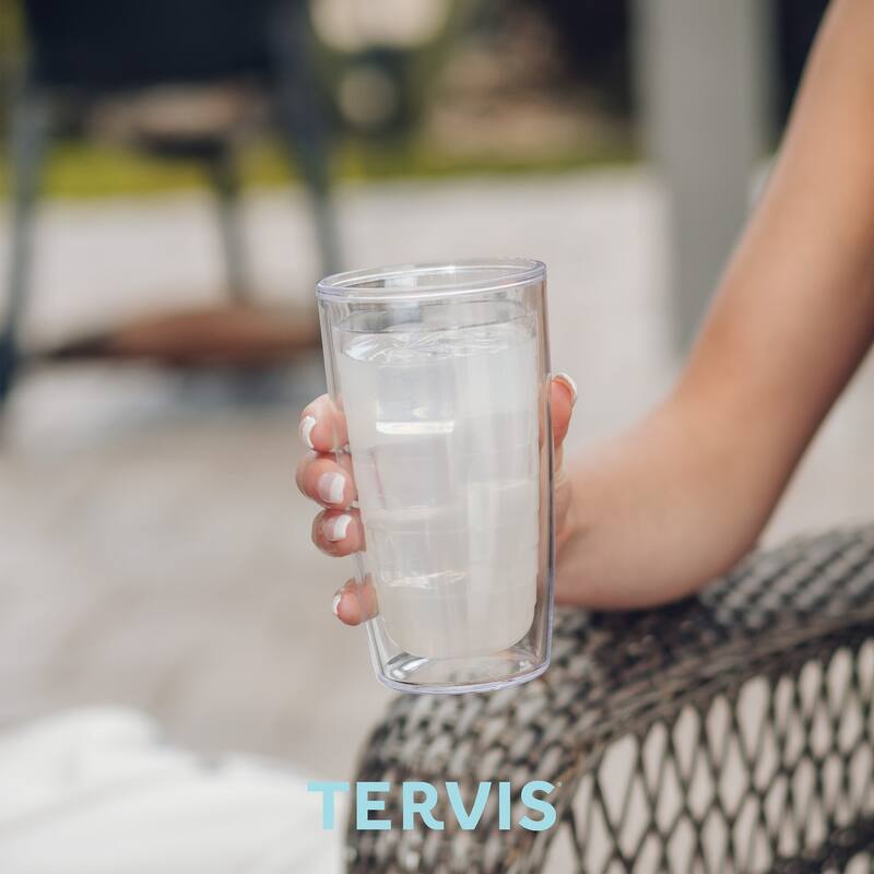 Tervis Modern Tabletop Collection Made in USA Double Walled Insulated Tumbler, Assorted - 16oz - 4pk - Unlidded