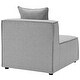 preview thumbnail 10 of 38, Saybrook Outdoor Patio Upholstered 8-Piece Sectional Sofa