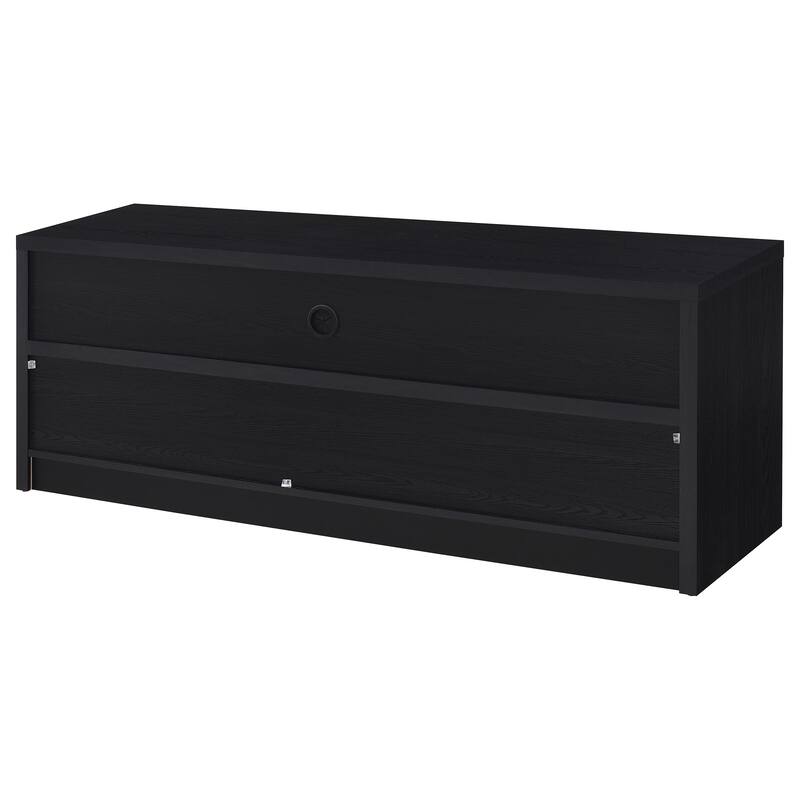 O'Brien Black 3-drawer TV Stand Media Console