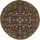 preview thumbnail 43 of 128, Safavieh Hand-hooked Chelsea Cherrelle Country Oriental Wool Rug 8' - Black - Runner/Round