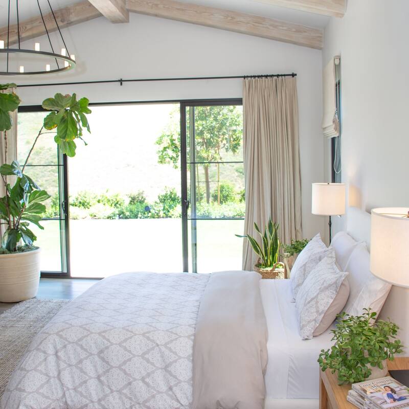 Jennifer Adams 3 Piece Printed Duvet Cover and Sham Set